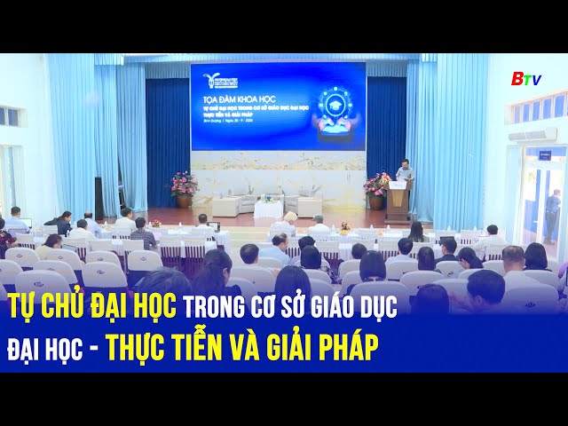 ⁣Tự chủ đại học trong cơ sở giáo dục đại học - Thực tiễn và giải pháp