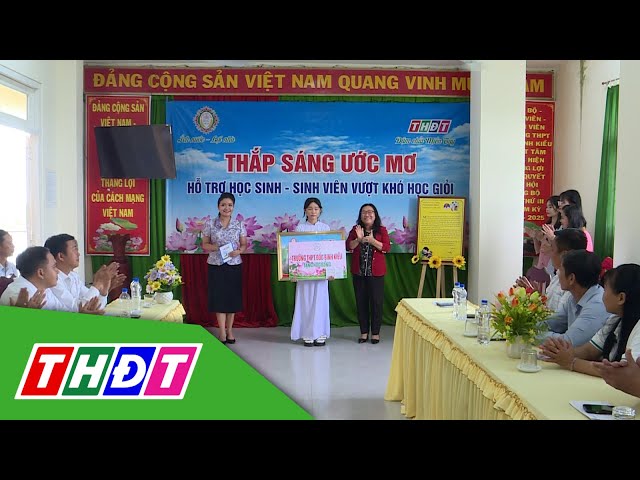 ⁣Học sinh Nguyễn Thị Nhã Trân (Trường THPT Đốc Binh Kiều) | Thắp sáng ước mơ - 20/9/2024 | THDT