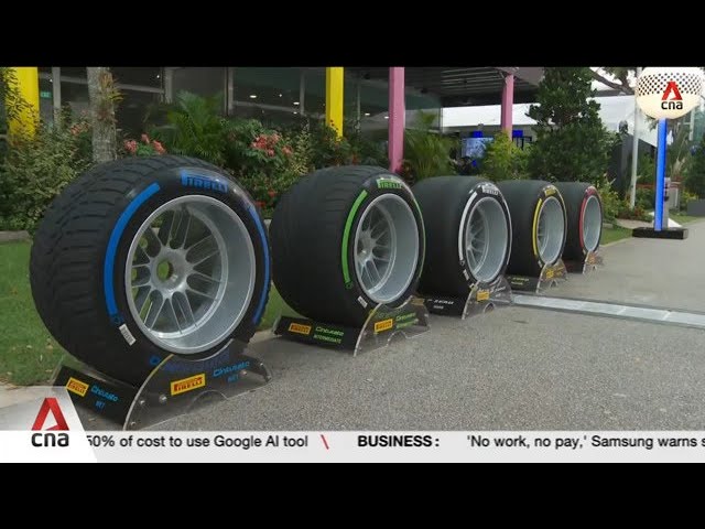 ⁣Singapore prepares for a rip-roaring F1 weekend at Marina Bay