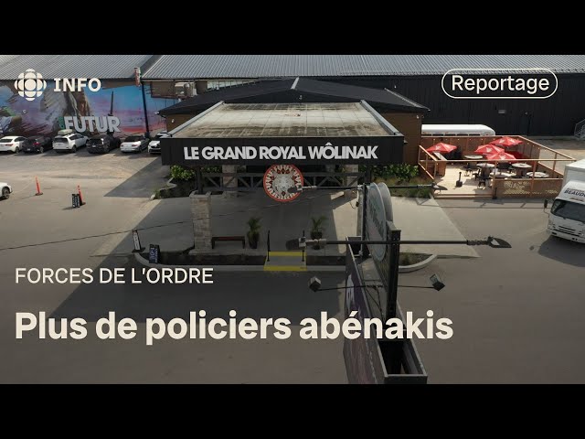 ⁣Plus de policiers abénakis en raison du casino de Wôlinak