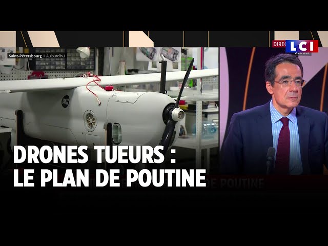 ⁣Drones tueurs : le plan de Poutine