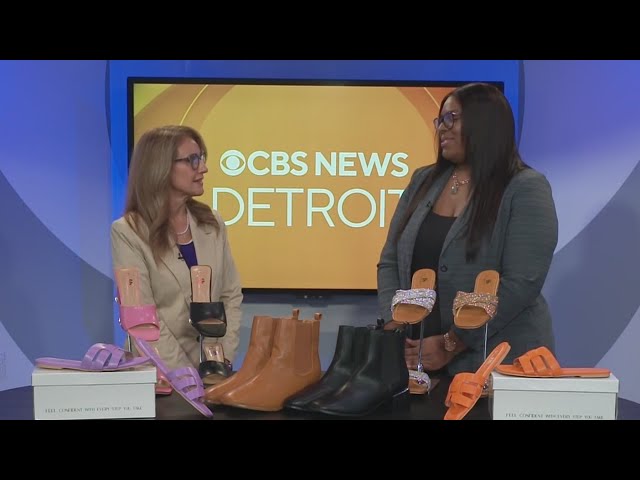 ⁣Woman-owned Detroit business launches shoe line