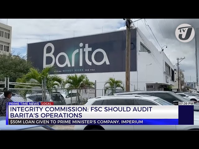 ⁣Integrity Commission: FSC Should Audit Barita's Operations | TVJ Business Day