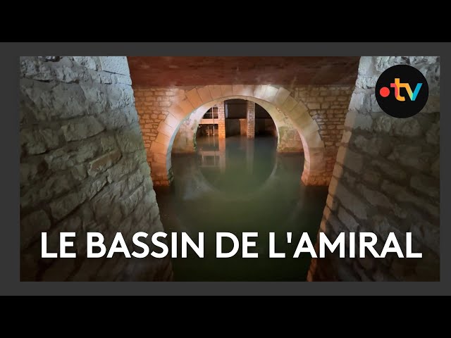 ⁣Le bassin de l'Amiral à Rochefort, un patrimoine rare