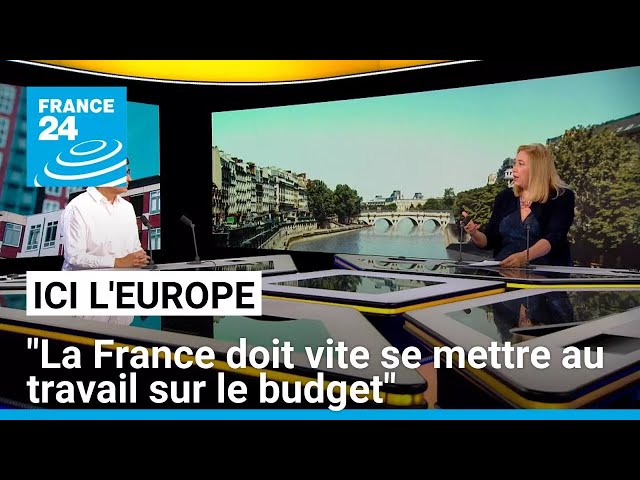 Arancha Gonzalez Laya : "La France doit vite se mettre au travail sur le budget" • FRANCE 