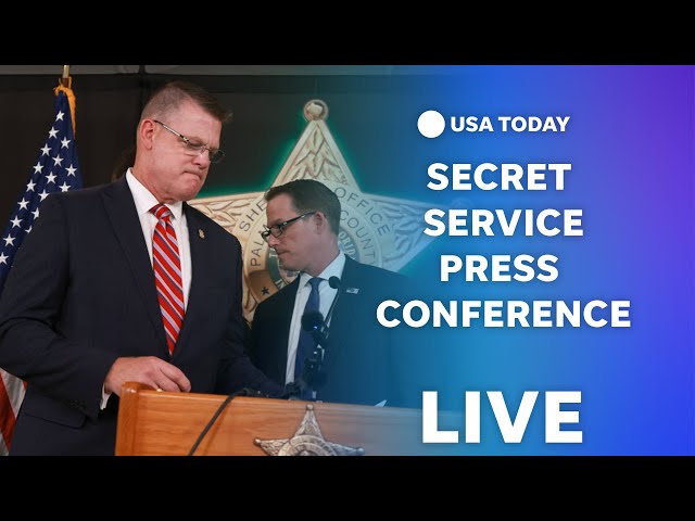 ⁣Watch live: Secret Service holds press conference following Trump assassination attempts