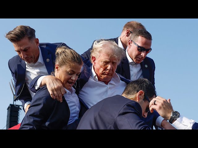 ⁣Watch Live: Secret Service gives update on Trump rally assassination attempt investigation