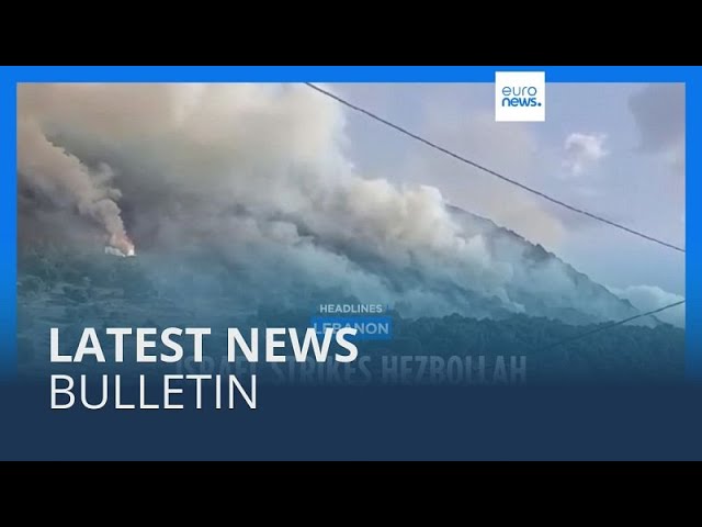 ⁣Latest news bulletin | September 20th – Evening