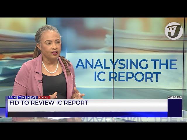 ⁣FID to Review IC Report | TVJ News