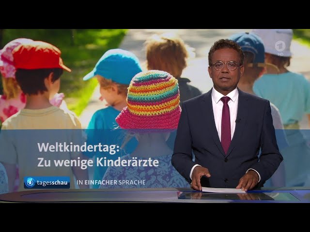 ⁣tagesschau in Einfacher Sprache 19:00 Uhr, 20.09.2024