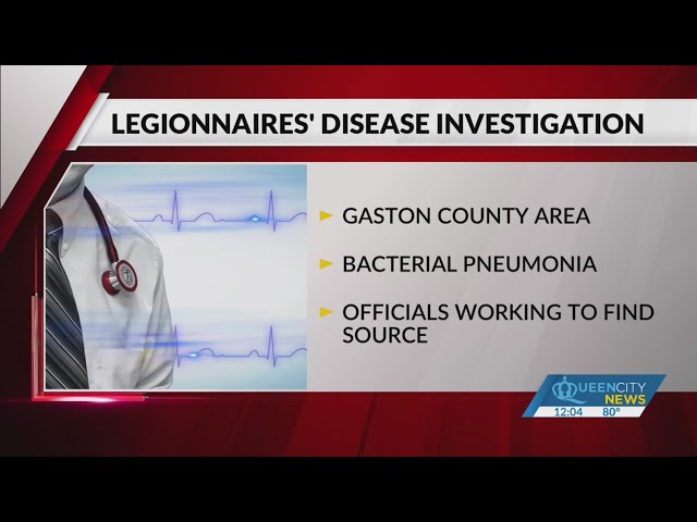 Cluster of Legionnaires’ disease cases confirmed