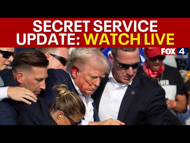 ⁣LIVE: Secret Service on Trump assassination attempt | FOX 4