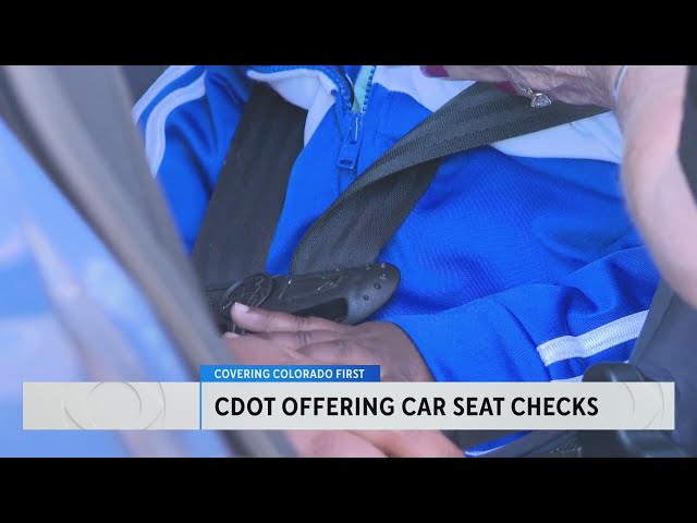 Colorado State Patrol teams up with CDOT to offer free car seat inspections