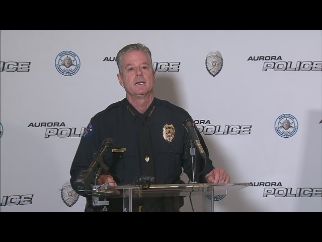 ⁣Aurora Police Chief Todd Chamberlain discusses criminal gang activity