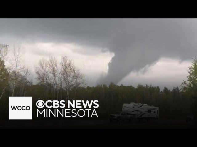 ⁣NWS confirms tornado touched down in northern Minnesota