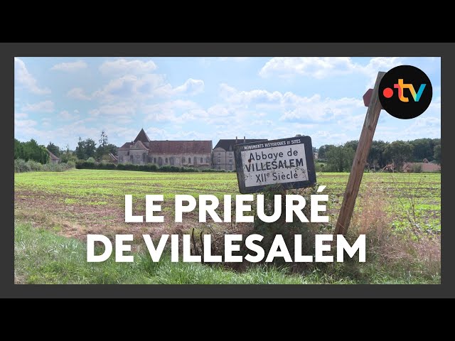 ⁣Visite du prieuré de Villesalem à Journet (86)