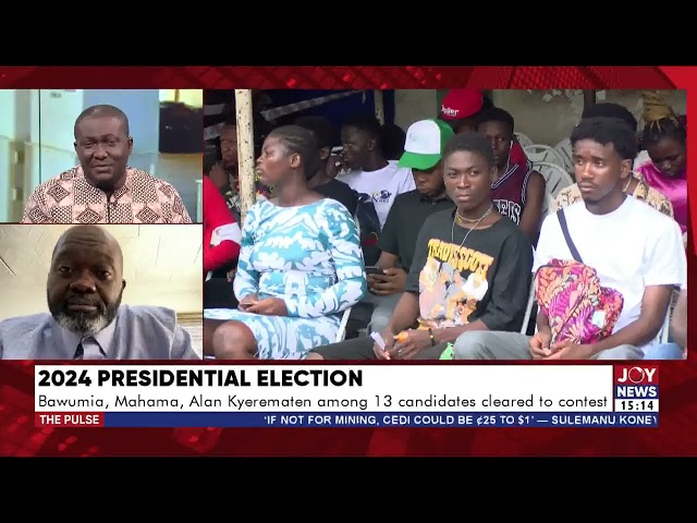 ⁣2024 Presidential Elections: Bawumia, Mahama among 13 candidates cleared to contest | The Pulse