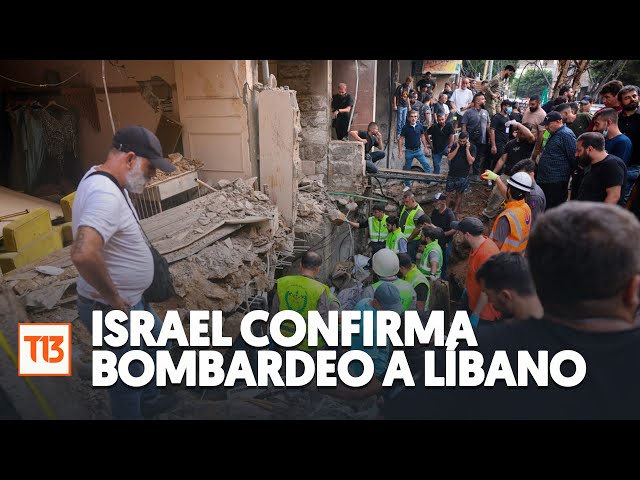 ⁣Israel lanza "bombardeo selectivo" en Beirut