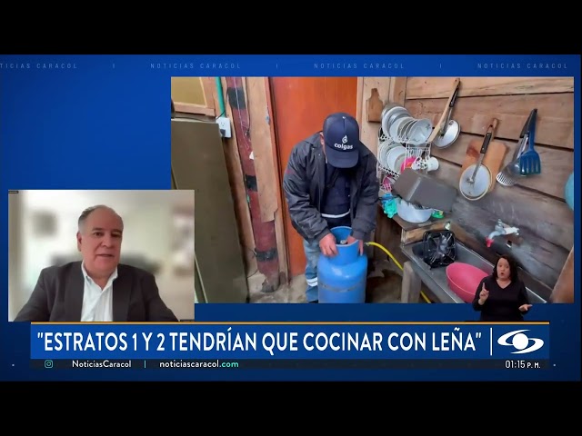 ⁣Familias podrían terminar cocinando con leña si Gobierno no paga subsidios de gas propano