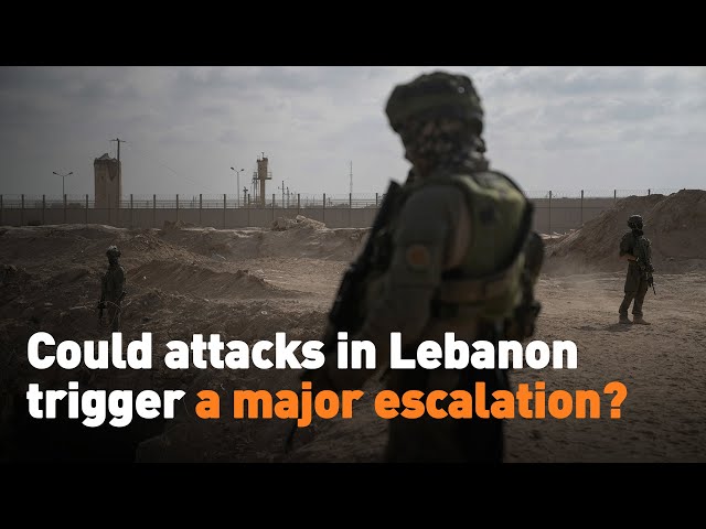 ⁣Could attacks in Lebanon trigger a major escalation?