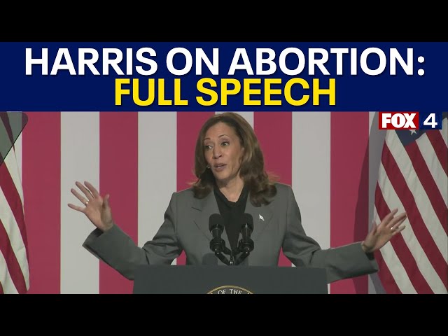 ⁣Kamala Harris on Abortion Rights: FULL SPEECH