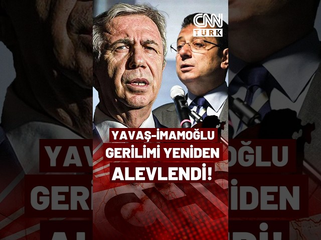 ⁣Mansur Yavaş-Ekrem İmamoğlu Arası Gerilim Yeniden Alevlendi!