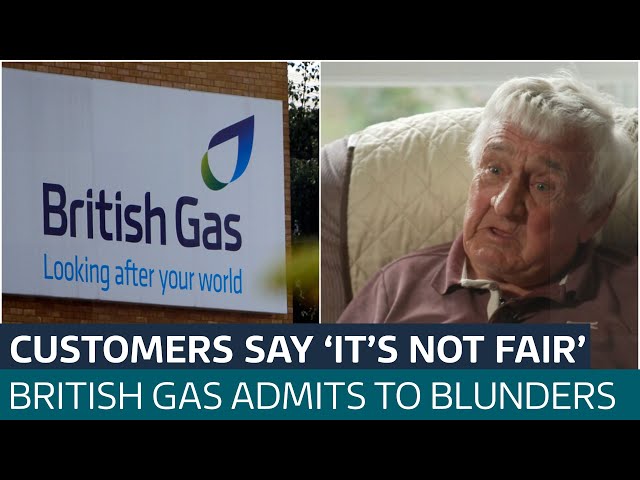 Customers left angry and confused after British Gas admits to blunders | ITV News