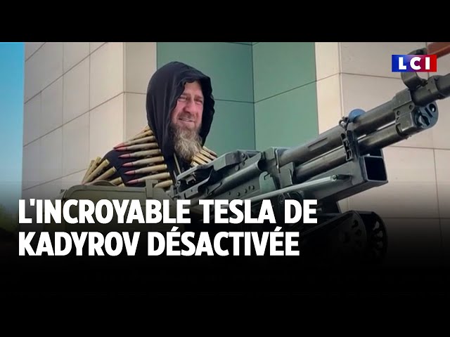 Le dirigeant tchétchène Ramzan Kadyrov accuse Elon Musk d'avoir désactivé à distance son Cybert