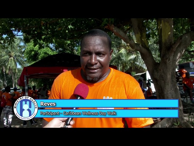 ⁣Caribbean Wellness Day Walk inspires Saint Lucians to prioritize health