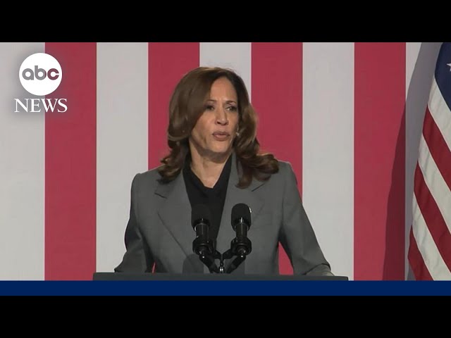 VP Harris remarks on reproductive rights in Georgia