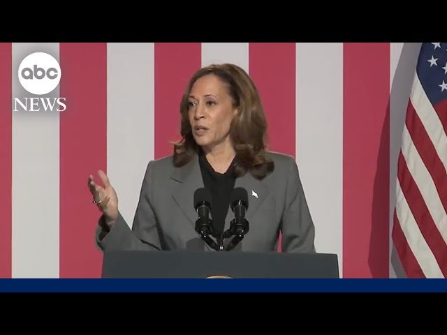 Kamala Harris shares personal story on why she's passionate about fighting for reproductive rig