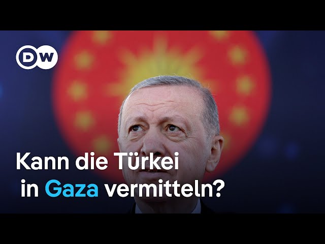 ⁣Die Position der Türkei im Israel-Hamas-Krieg | DW Nachrichten