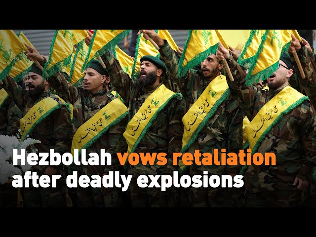 ⁣Hezbollah vows retaliation after deadly explosions