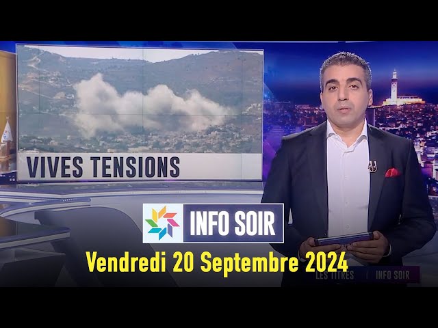 ⁣Info soir : Vendredi 20 Septembre 2024