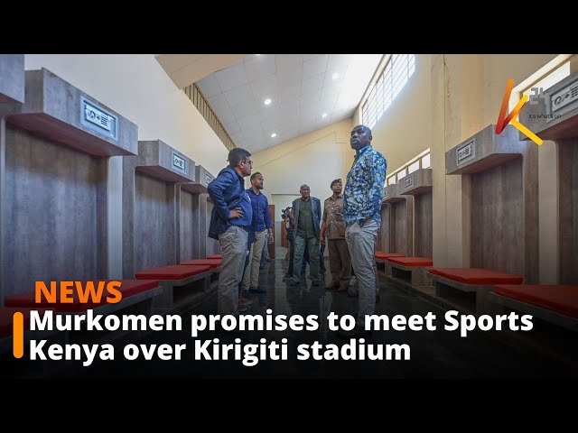 ⁣Murkomen promises to meet Sports Kenya over Kirigiti stadium finalization after touring facility