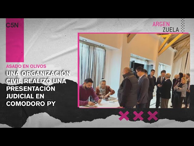 Presentaron una DENUNCIA PENAL contra el GOBIERNO por el ASADO en OLIVOS