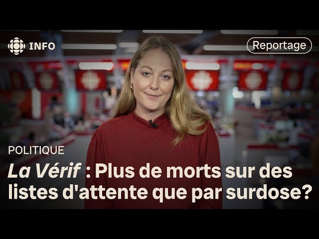 ⁣La Vérif : Le nombre de personnes mortes en attente est-il similaire à celui des morts par surdose?