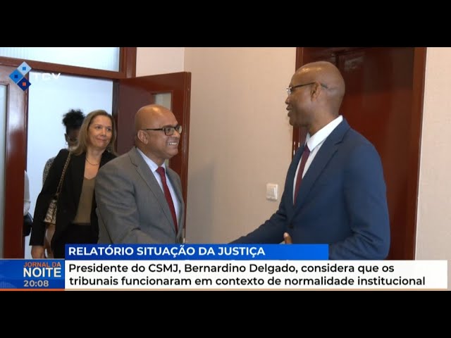 ⁣CSMJ também entrega Relatório Sobre a Situação da Justiça à Assembleia Nacional