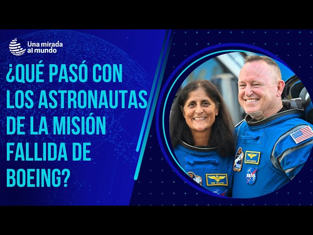 ⁣Astronautas varados en la Estación Espacial Internacional