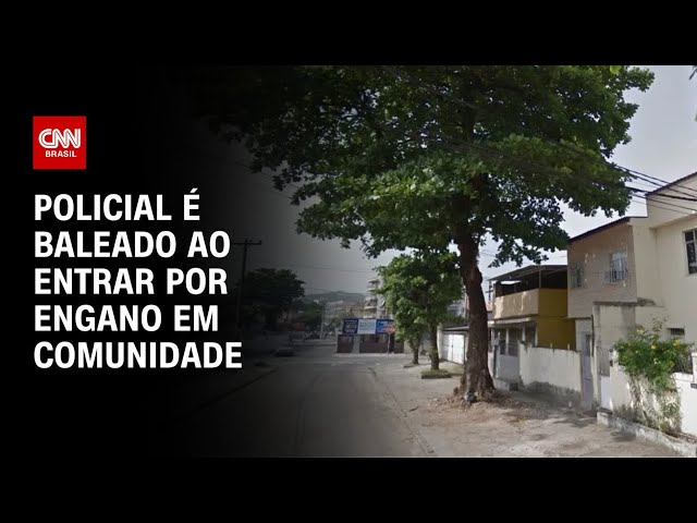 Policial é baleado ao entrar por engano em comunidade | CNN ARENA