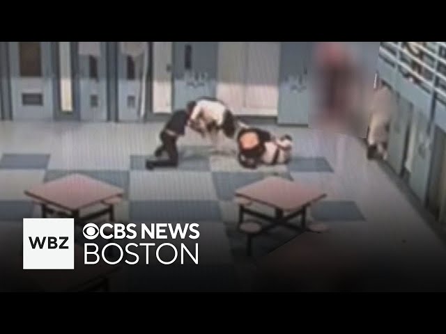 Video shows correction officers stabbed in Massachusetts prison