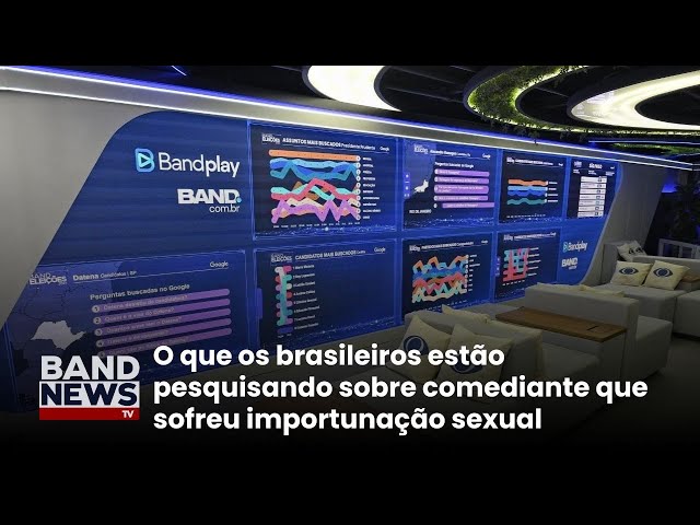 ⁣Comediante com deficiência visual é assediada em SP | BandNewsTV