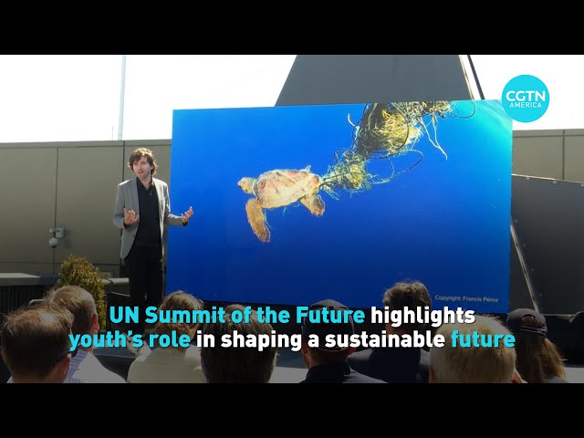 ⁣UN Summit of the Future highlights youth’s role in shaping a sustainable future