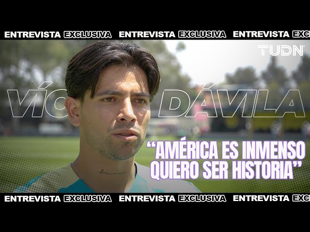 ⁣Víctor Dávila en EXCLUSIVA  El chileno que quiere hacer HISTORIA con América | TUDN