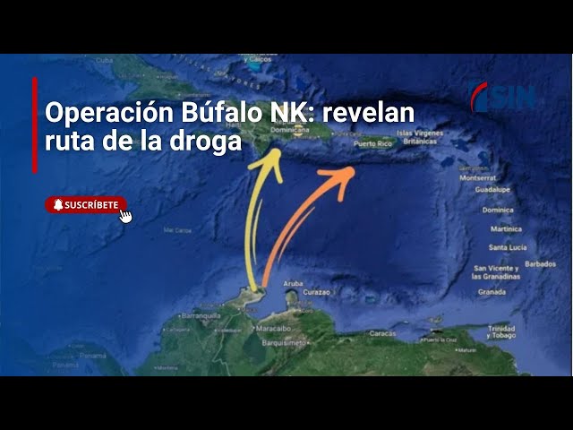 Operación Búfalo NK: revelan ruta de la droga