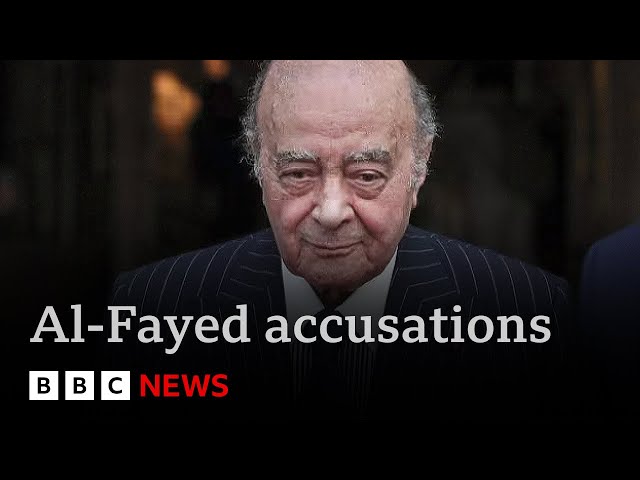 ⁣37 women accuse “sexual predator” Mohamed Al-Fayed of rape and assault | BBC News