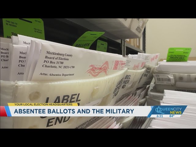 The importance of getting NC absentee ballots to military