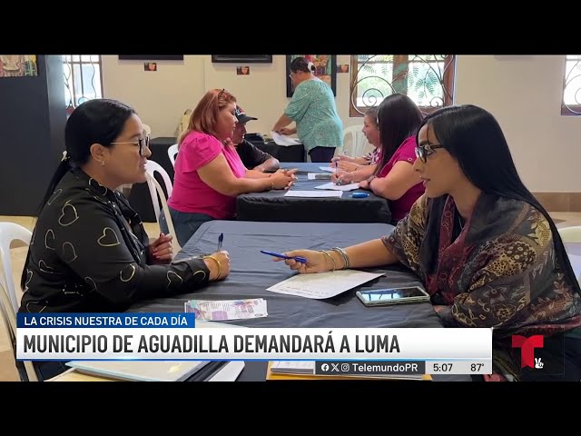 ⁣Municipio de Aguadilla prepara demanda de clase contra LUMA