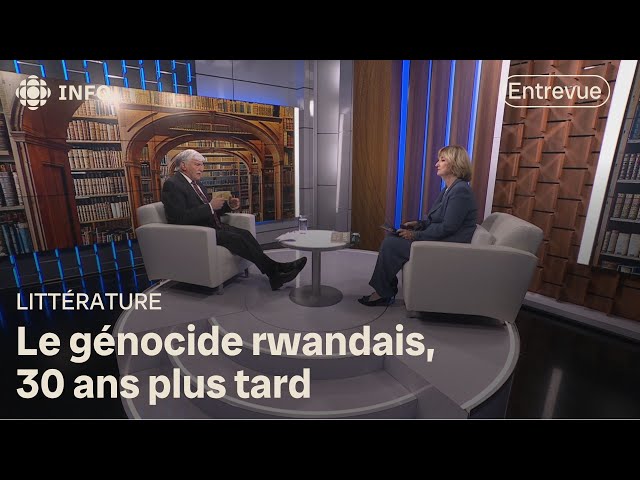 ⁣Entrevue avec Roméo Dallaire à la librairie de 24•60