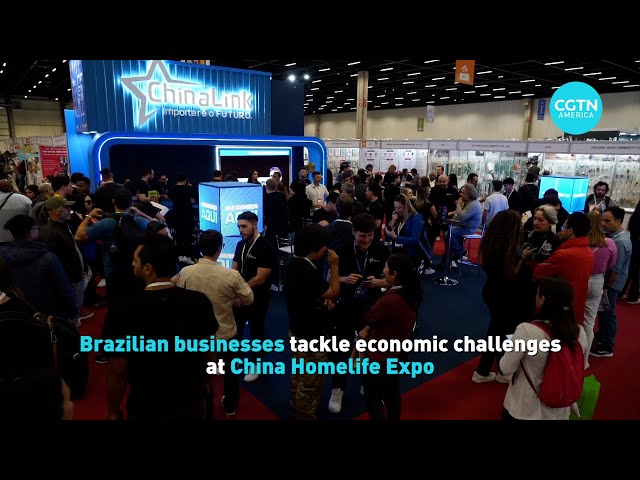 ⁣Brazilian businesses tackle economic challenges at China Homelife Expo